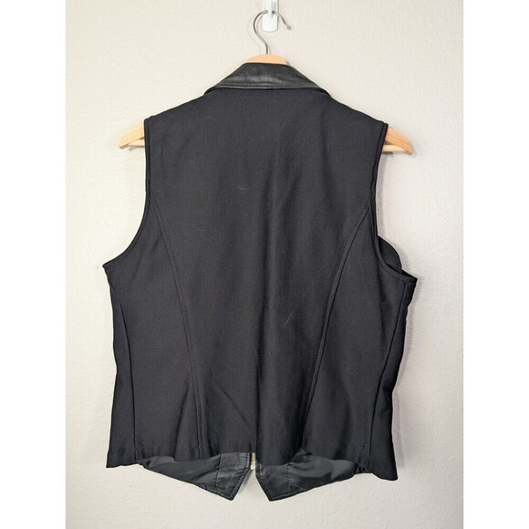 Vintage‎ David Benjamin Leather Vest Large - Picture 2 of 7